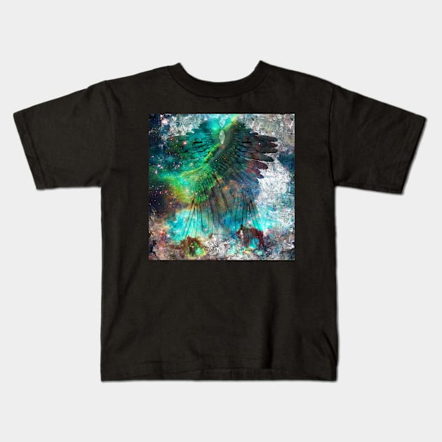 Angel Wings Kids T-Shirt by rolffimages